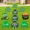 10 PCS St Patricks Day Outdoor Decorations St. Patrick's Day Yard Signs with Stakes Irish Hat Shamrock Pot of Gold Decorations for Saint Patty's Day Outside Lawn Yard Garden Pathway Decor